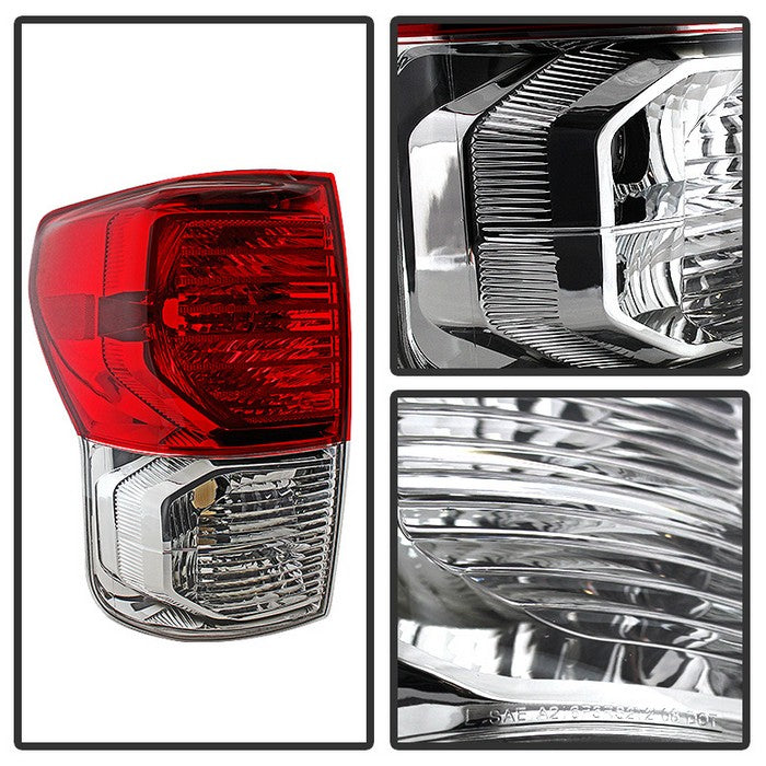 SPYDER Xtune Toyota Tundra 2010-2013 OEM Style Tail Lights Driver Side Left ALT-JH-TTU10-OE-L 9029981