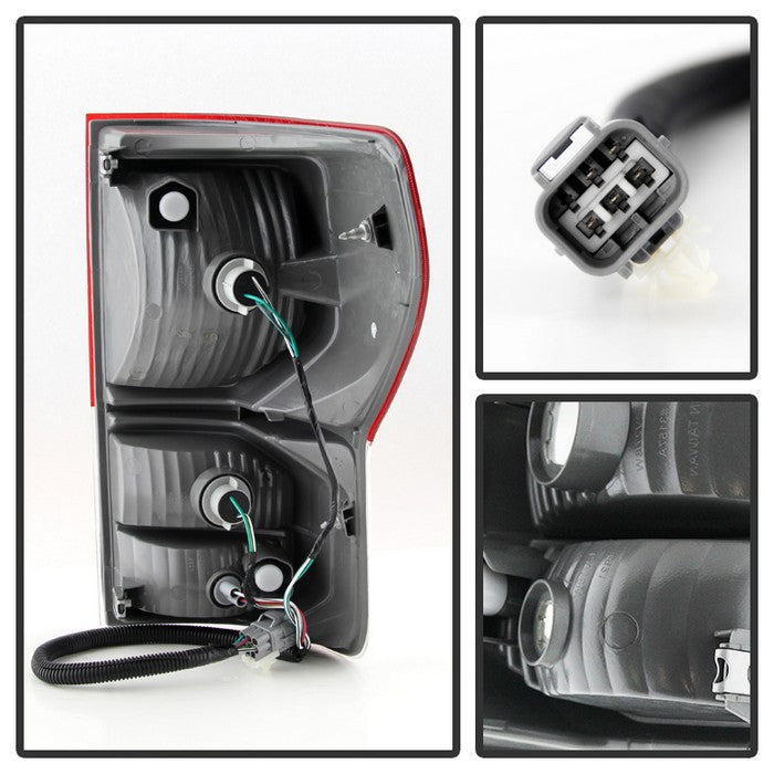 SPYDER Xtune Toyota Tundra 2010-2013 OEM Style Tail Lights Driver Side Left ALT-JH-TTU10-OE-L 9029981