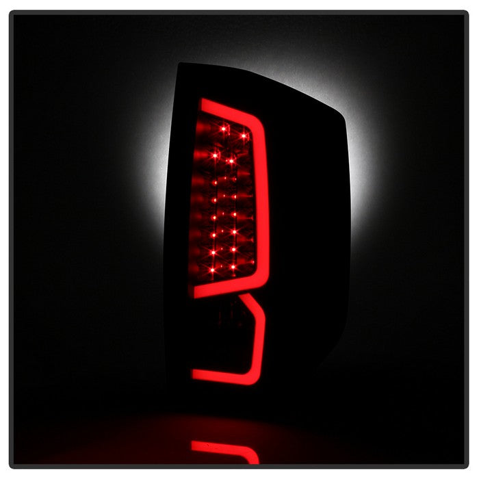 SPYDER xTune 14-16 Toyota Tundra Light Bar LED Tail Lights - Black Smoked (ALT-JH-TTU14-LED-BSM) 9040450