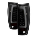SPYDER xTune 02-06 Chevrolet Avalanche LED Tail Lights - Black Smoke (ALT-ON-CAV02-LED-BSM) 9043963