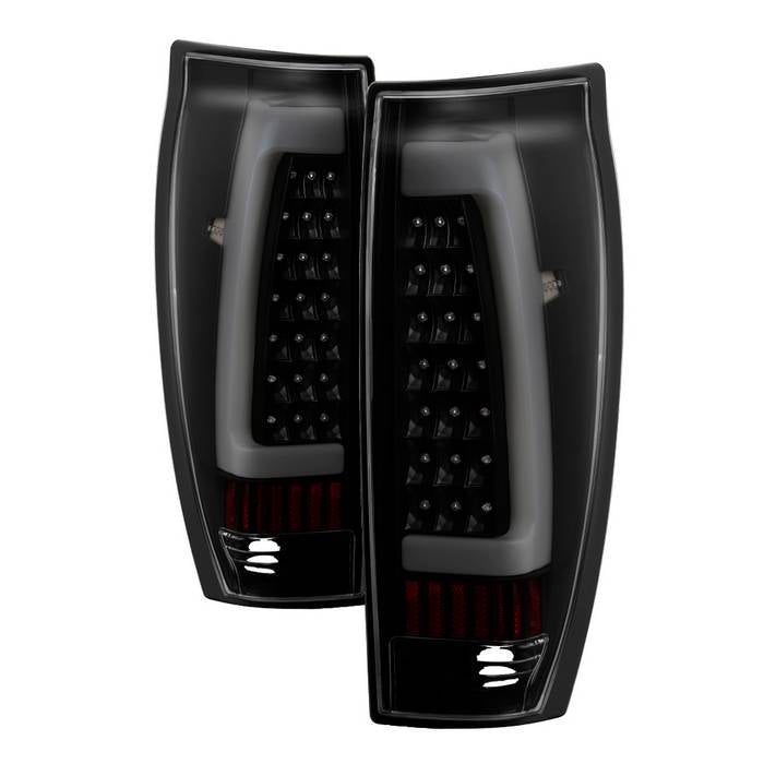SPYDER xTune 02-06 Chevrolet Avalanche LED Tail Lights - Black Smoke (ALT-ON-CAV02-LED-BSM) 9043963