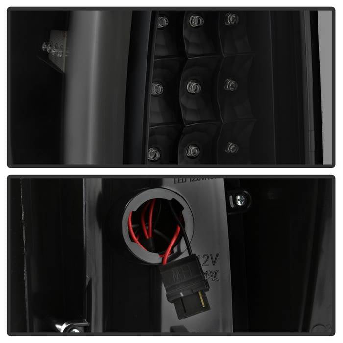 SPYDER xTune 02-06 Chevrolet Avalanche LED Tail Lights - Black Smoke (ALT-ON-CAV02-LED-BSM) 9043963