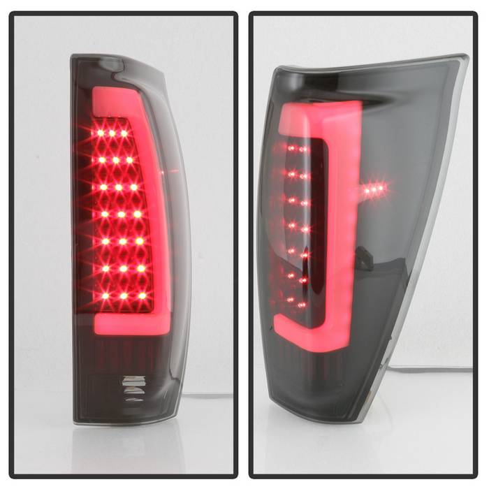 SPYDER xTune 02-06 Chevrolet Avalanche LED Tail Lights - Black Smoke (ALT-ON-CAV02-LED-BSM) 9043963