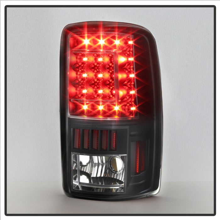 SPYDER Xtune GMC Yukon Denali/Denali Xl 01-06 Version 2 C Shape LED Tail Lights Black ALT-ON-CD00-G2-LED-BK 5081490