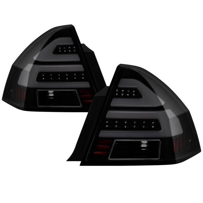 SPYDER xTune 06-13 Chevrolet Impala LED Tail Lights - Black Smoke (ALT-ON-CHIP06-LED-BSM) 9043987