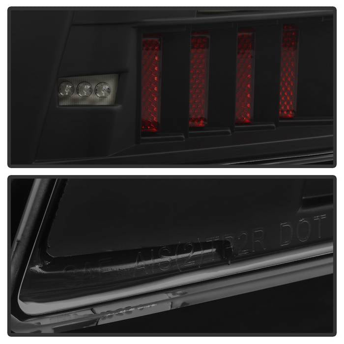 SPYDER xTune 06-13 Chevrolet Impala LED Tail Lights - Black Smoke (ALT-ON-CHIP06-LED-BSM) 9043987