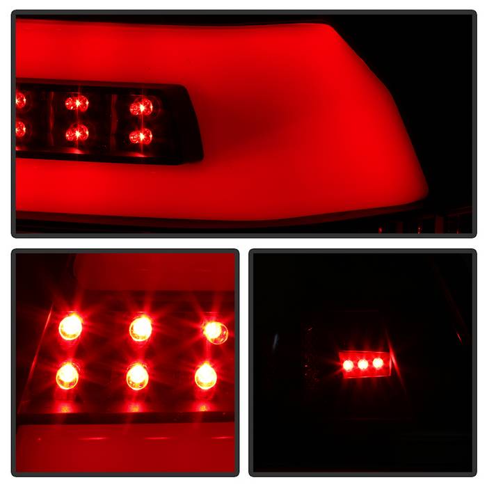 SPYDER xTune 06-13 Chevrolet Impala LED Tail Lights - Black Smoke (ALT-ON-CHIP06-LED-BSM) 9043987