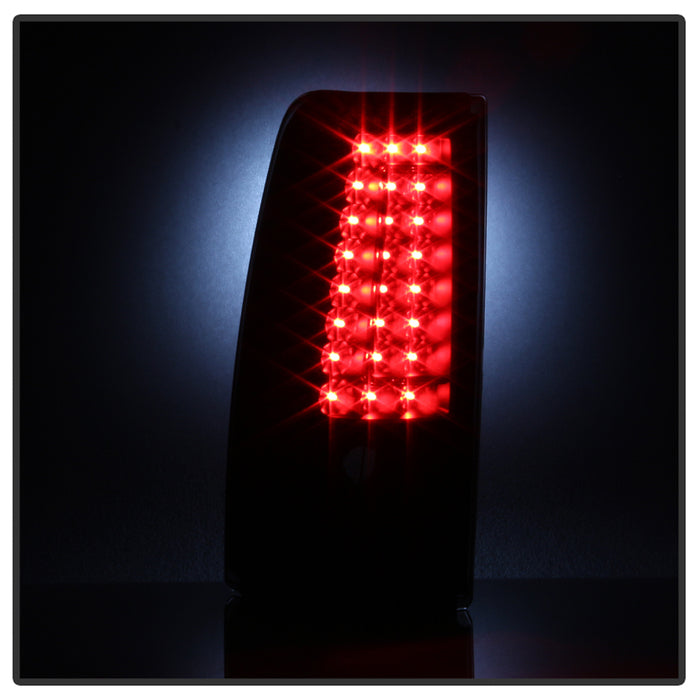 SPYDER xTune 03-06 Chevy Silverado 1500 (w/o Stepside) LED Tail Lights - Blk Smoke (ALT-ON-CS03-G2-LED-BSM) 9039218