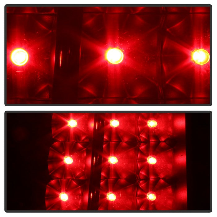 SPYDER xTune 03-06 Chevy Silverado 1500 (w/o Stepside) LED Tail Lights - Blk Smoke (ALT-ON-CS03-G2-LED-BSM) 9039218