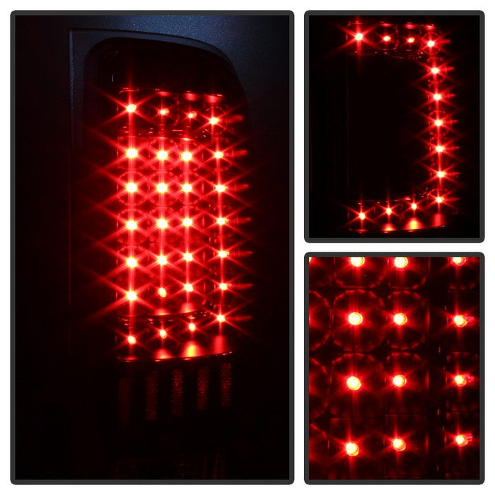 SPYDER Xtune Chevy Silverado 07-13 LED Tail Lights Black ALT-ON-CS07-LED-BK 5079749