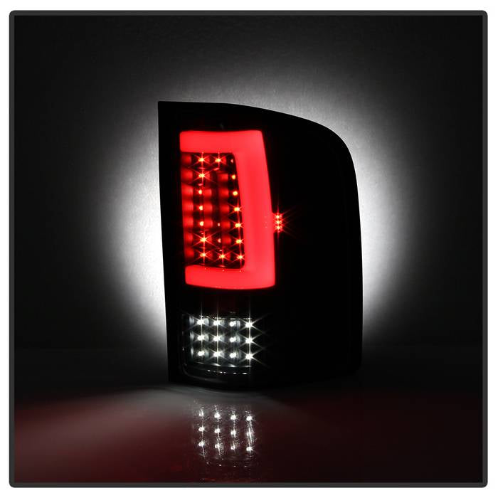 SPYDER Xtune Chevy Silverado 1500 2500HD/3500HD 07-13 Tail Lights - Black Smoked ALT-ON-CS07V2-LED-BK 9046650