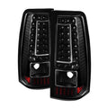 SPYDER Xtune Chevy Silverado 1500/2500/3500 99-02 Version 2 LED Tail Lights Black ALT-ON-CS99-G2-LED-BK 5081223