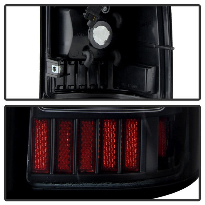 SPYDER Xtune Chevy Silverado 1500/2500/3500 99-02 Version 2 LED Tail Lights Black ALT-ON-CS99-G2-LED-BK 5081223