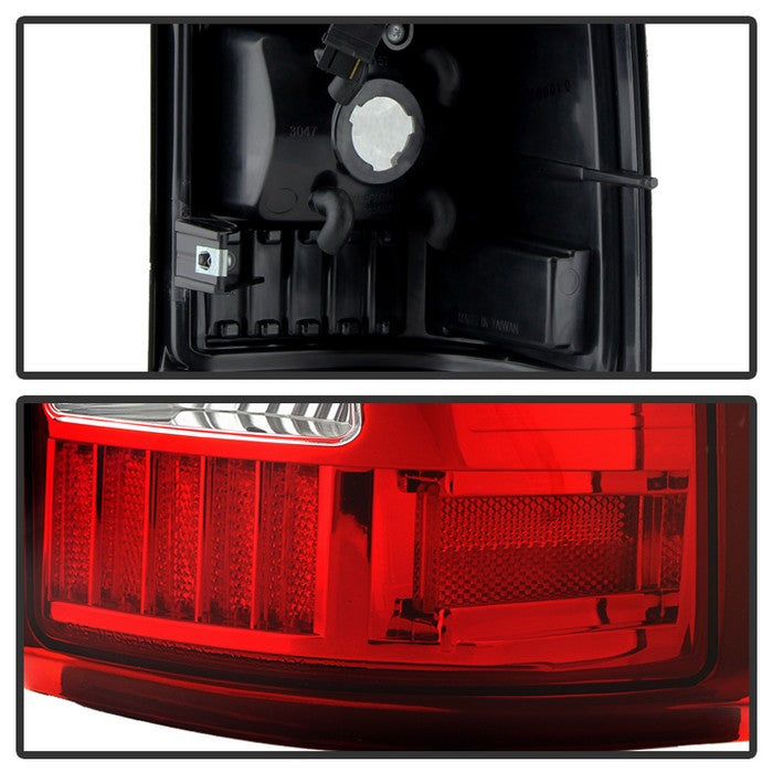SPYDER Xtune Chevy Silverado 1500/2500/3500 99-02 Version 2 LED Tail Lights Red Clear ALT-ON-CS99-G2-LED-RC 5081247