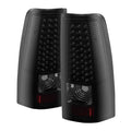 SPYDER Xtune Chevy Silverado 1500/2500/3500 99-02 LED Tail Lights Black Smoke ALT-ON-CS99-LED-BSM 5081131