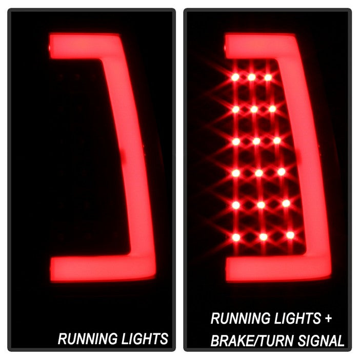 SPYDER xTune Chevy Silverado 1500/2500/3500 99-02 Version 3 Tail Lights Black Smoke ALT-ON-CS99V3-LBLED-BSM 9038778