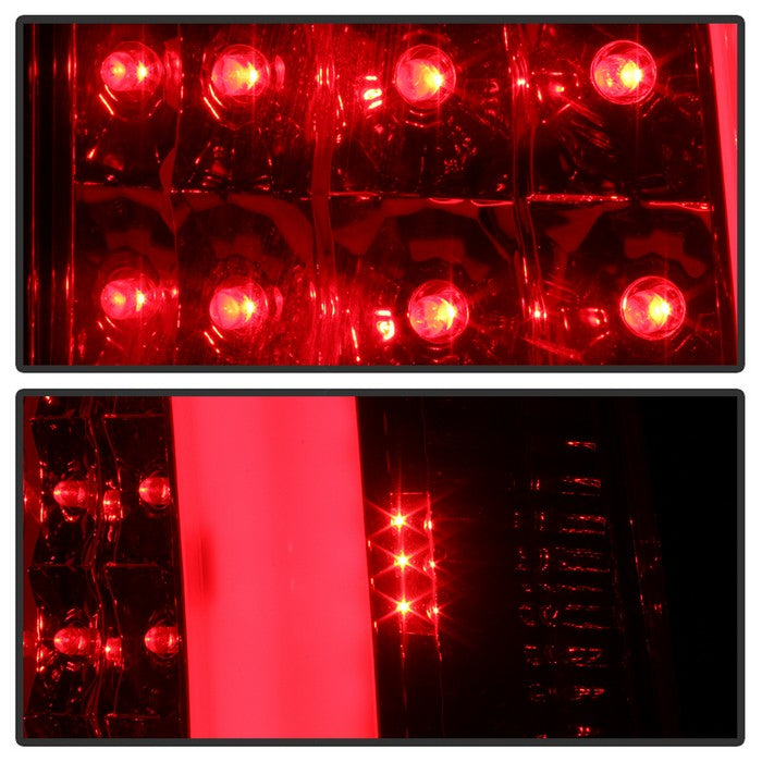 SPYDER xTune Chevy Silverado 1500/2500/3500 99-02 / Version 3 Tail Lights Red Clear ALT-ON-CS99V3-LBLED-RC 9038792