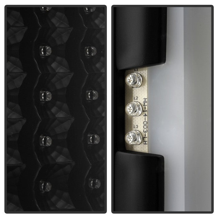 SPYDER xTune 09-18 Dodge Ram 1500 (Incandescent Model) LED Tail Lights - Blk (ALT-ON-DR09-LBLED-BK) 5082206