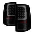 SPYDER xTune 09-18 Dodge Ram 1500 LED Tail Lights - Black Smoke (ALT-ON-DR09-LBLED-BSM) 9038488