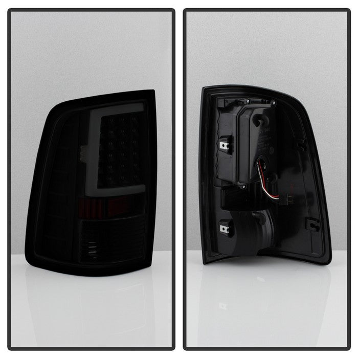 SPYDER xTune 09-18 Dodge Ram 1500 LED Tail Lights - Black Smoke (ALT-ON-DR09-LBLED-BSM) 9038488
