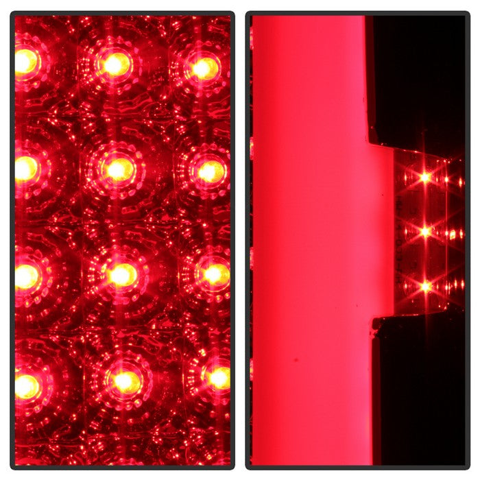 SPYDER xTune 09-18 Dodge Ram 1500 (Incandescent Only) LED Tail Lights - Smoke (ALT-ON-DR09-LBLED-SM) 5082220
