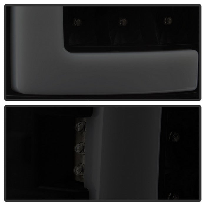 SPYDER xTune 02-06 Dodge Ram 1500 Light Bar LED Tail Light - Black Smoke (ALT-ON-DRAM02V3-LBLED-BSM) 9040269
