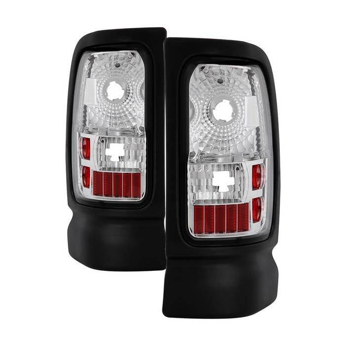 SPYDER Xtune Dodge Ram 1500/2500/3500 94-01 Euro Style Tail Lights Chrome ALT-ON-DRAM94-C 5012760