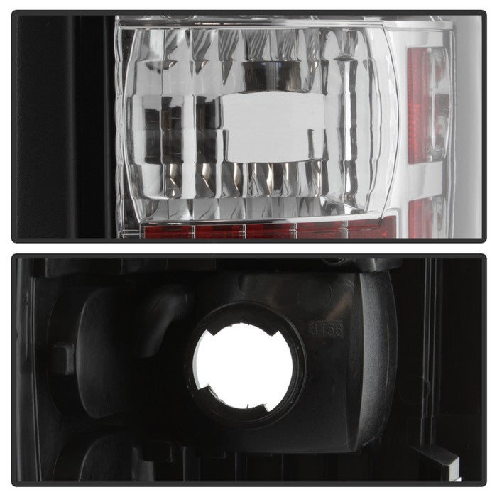 SPYDER Xtune Dodge Ram 1500/2500/3500 94-01 Euro Style Tail Lights Chrome ALT-ON-DRAM94-C 5012760