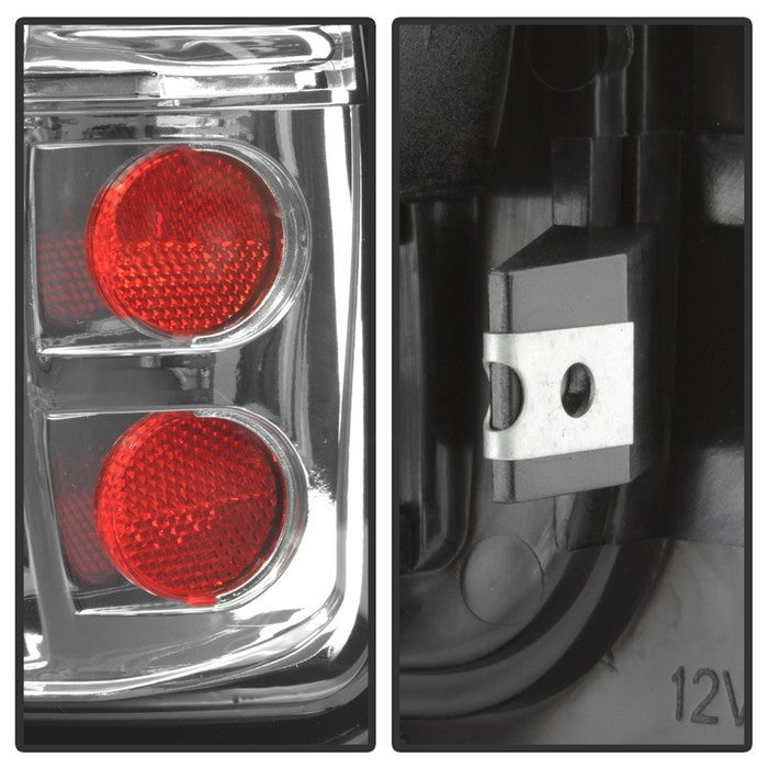SPYDER Xtune Dodge Ram 1500/2500/3500 94-01 Euro Style Tail Lights Chrome ALT-ON-DRAM94-C 5012760