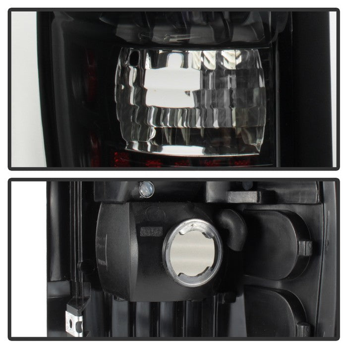 SPYDER Xtune Dodge Ram 1500 94-01 / Ram 2500/3500 94-02 LED Tail Lights Black ALT-ON-DRAM94-LED-BK 5012777