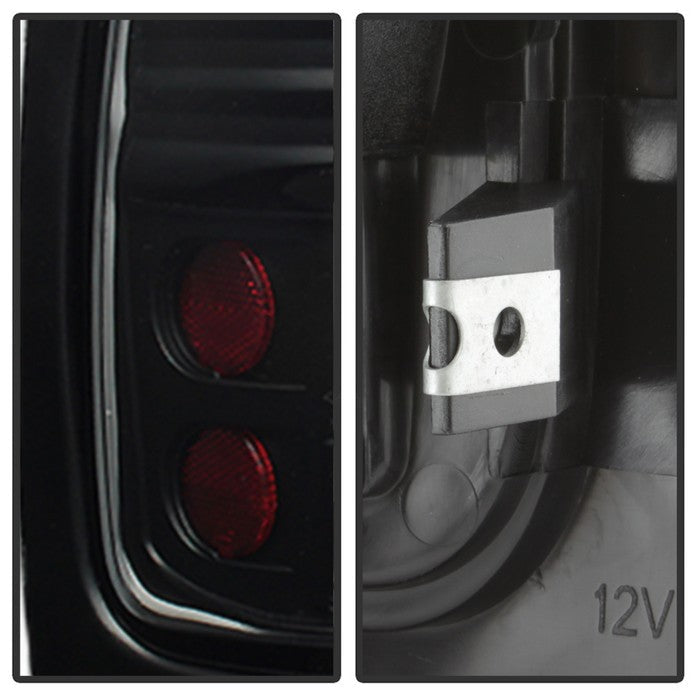 SPYDER Xtune Dodge Ram 1500 94-01 / Ram 2500/3500 94-02 LED Tail Lights Black ALT-ON-DRAM94-LED-BK 5012777