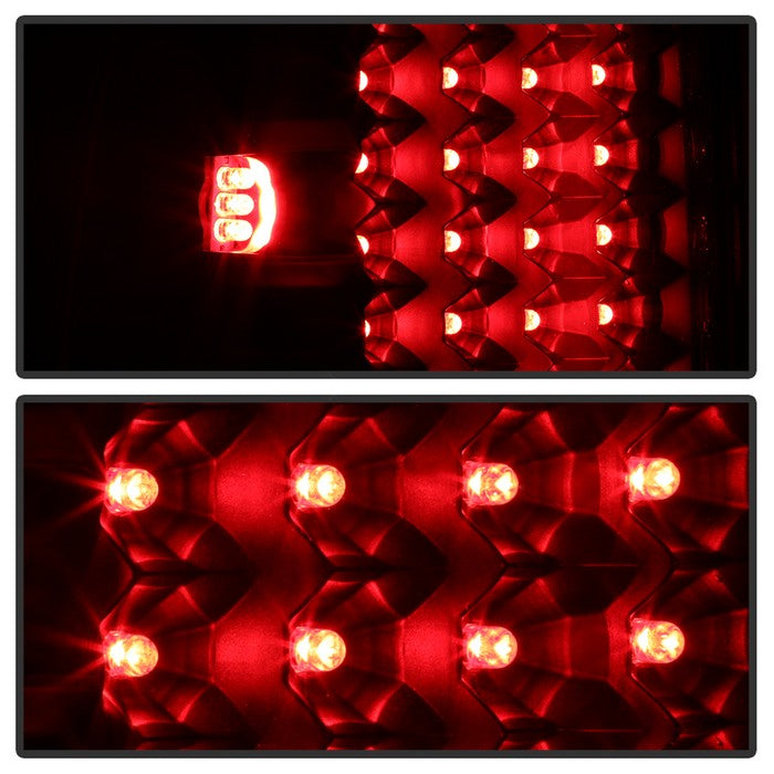 SPYDER Xtune Dodge Ram 1500 94-01 / Ram 2500/3500 94-02 LED Tail Lights Black ALT-ON-DRAM94-LED-BK 5012777