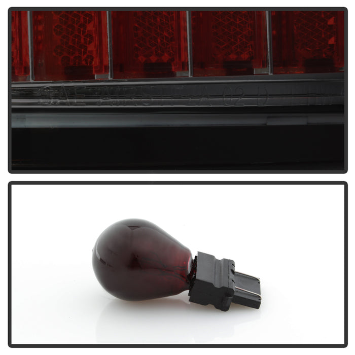 SPYDER Xtune Dodge Ram 1500/2500/3500 94-01 Euro Style Tail Lights Smoke ALT-ON-DRAM94-SM 5012814