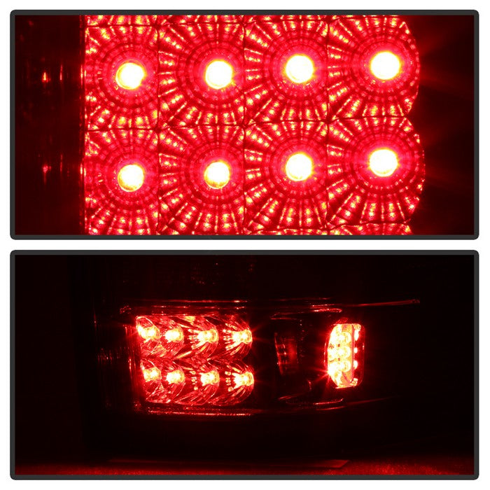 SPYDER Xtune Ford F150 Styleside 04-08 (Not Fit Heritage & SVT) LED Tail Lights Smoke ALT-ON-FF15004-LED-SM 5012920