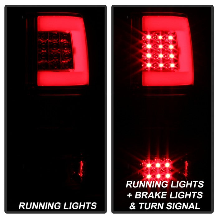 SPYDER xTune 04-08 Ford F150 (Not Heritage/SVT) V.3 LED Tail Lights Red Clear (ALT-ON-FF15004G3LB-LBLED-RC) 9040351