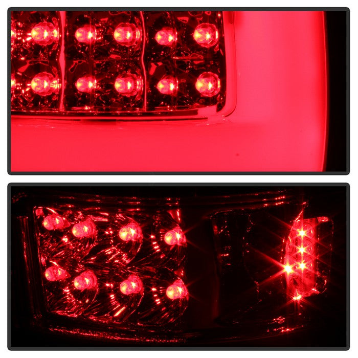 SPYDER xTune 04-08 Ford F150 (Not Heritage/SVT) V.3 LED Tail Lights Red Clear (ALT-ON-FF15004G3LB-LBLED-RC) 9040351