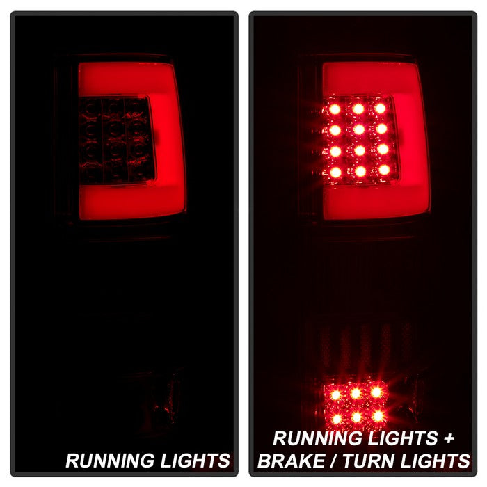 SPYDER xTune 04-08 Ford F150 Styleside V3 LED Tail Lights - Smoke (ALT-ON-FF15004G3LB-LBLED-SM) 9040825