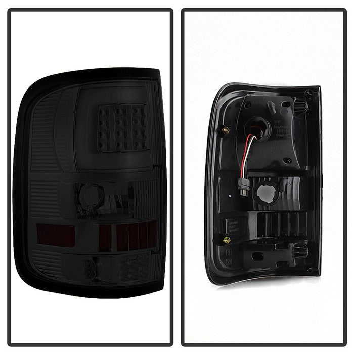 SPYDER xTune 04-08 Ford F150 Styleside V3 LED Tail Lights - Smoke (ALT-ON-FF15004G3LB-LBLED-SM) 9040825