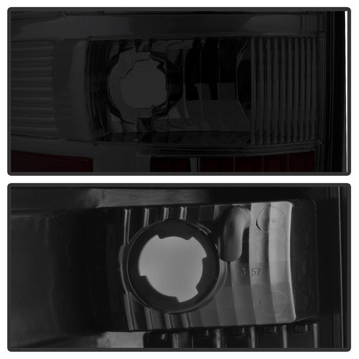 SPYDER xTune 04-08 Ford F150 Styleside V3 LED Tail Lights - Smoke (ALT-ON-FF15004G3LB-LBLED-SM) 9040825