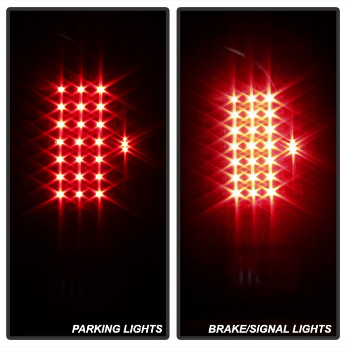 SPYDER Xtune Ford F250/350/450/550 Super Duty 99-07 LED Tail Lights Black Smoke ALT-ON-FF15097-LED-BSM 5081179