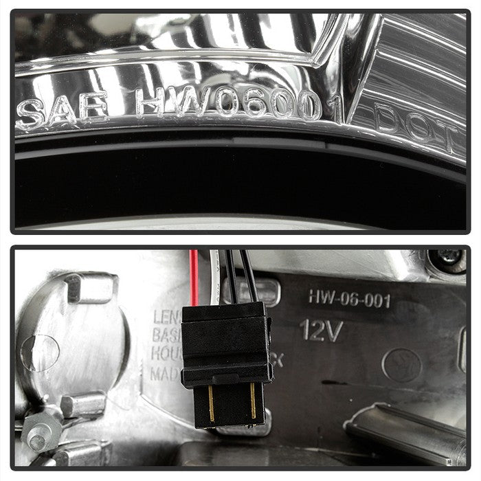 SPYDER Xtune Ford F150 Styleside 97-03 / F250/350/450/550 99-07 LED Tail Lights Chrome ALT-ON-FF15097-LED-C 5012944