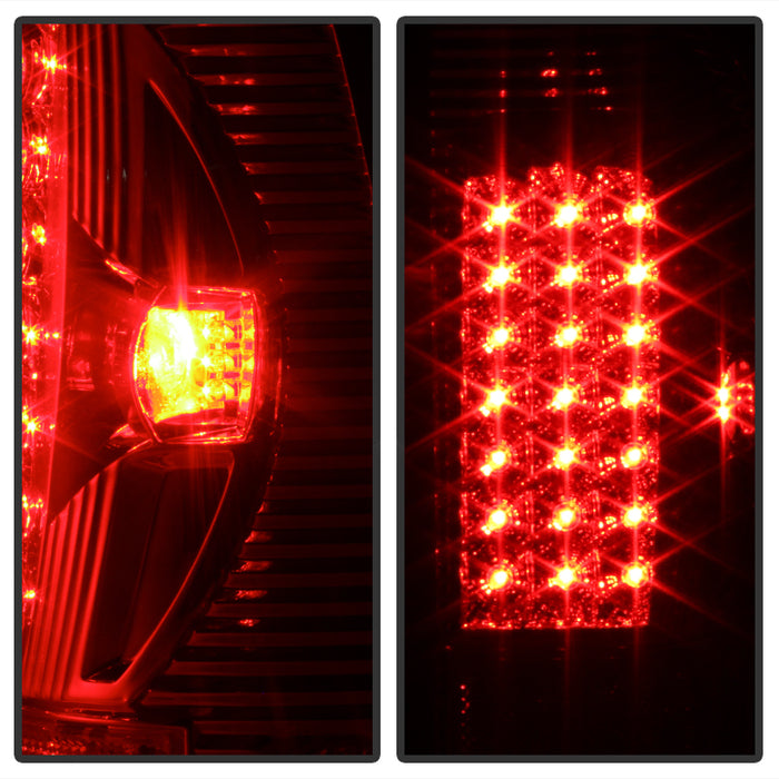 SPYDER Xtune Ford F150 Styleside 97-03 / F250/350/450/550 99-07 LED Tail Lights Chrome ALT-ON-FF15097-LED-C 5012944