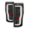 SPYDER xTune 17-18 Ford F-250 Super Duty (Excl LED Models) LED Tail Lights - Black (ALT-ON-FS17-LBLED-BK) 9041600