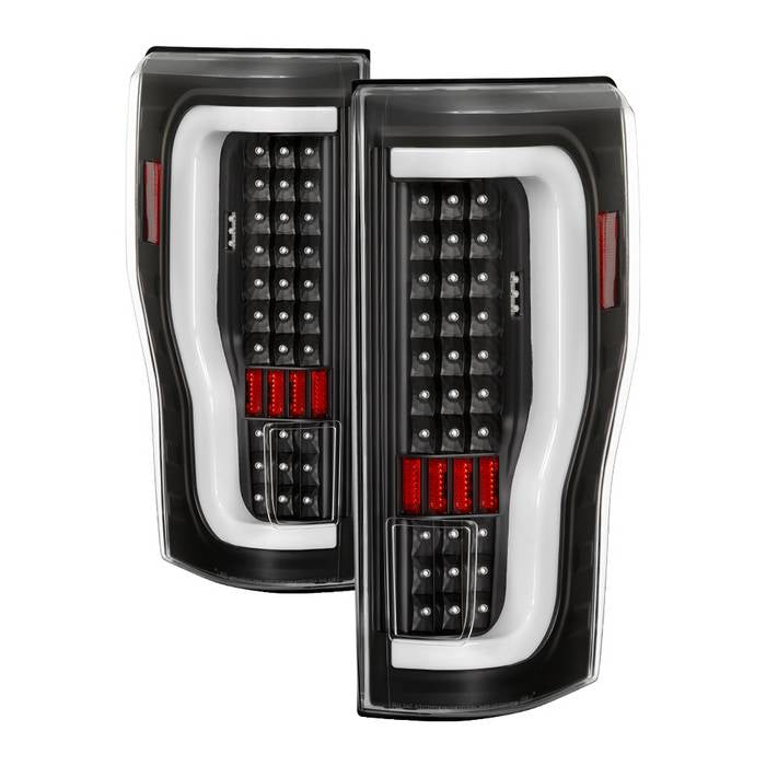 SPYDER xTune 17-18 Ford F-250 Super Duty (Excl LED Models) LED Tail Lights - Black (ALT-ON-FS17-LBLED-BK) 9041600
