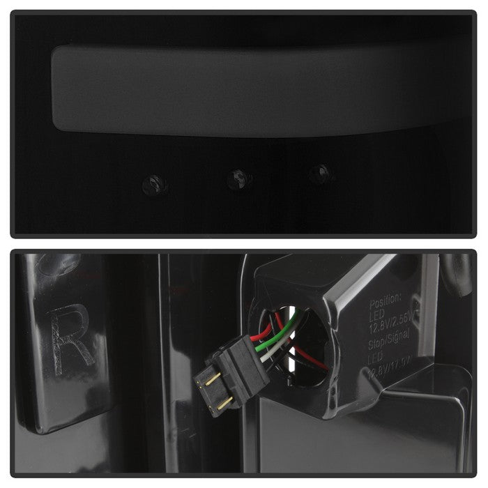SPYDER xTune 17-18 Ford F-250 Super Duty (Excl LED Models) LED Tail Lights-Blk Smk (ALT-ON-FS17-LBLED-BSM) 9041617