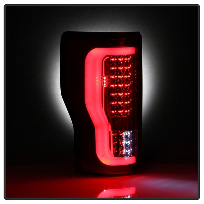 SPYDER xTune 17-18 Ford F-250 SD (Excl LED Models) LED Tail Lights - Red Clear (ALT-ON-FS17-LBLED-RC) 9041624