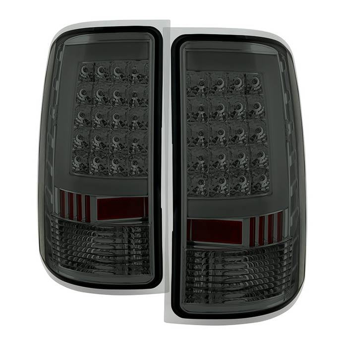SPYDER Xtune GMC Sierra 07-13 LED Tail Lights Smoke ALT-ON-GS07-G2-LED-SM 5081599