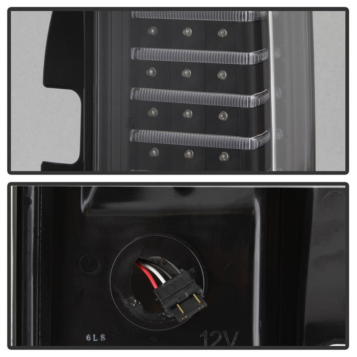 SPYDER Xtune Hummer H3 06-09 ( Non H3T ) LED Tail Lights Black ALT-ON-HH306-LED-BK 5017697