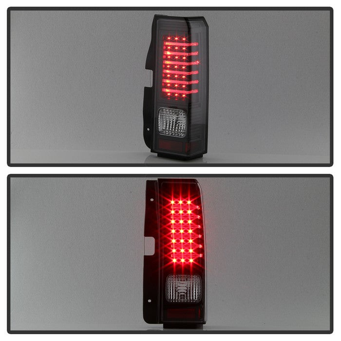 SPYDER Xtune Hummer H3 06-09 ( Non H3T ) LED Tail Lights Black ALT-ON-HH306-LED-BK 5017697