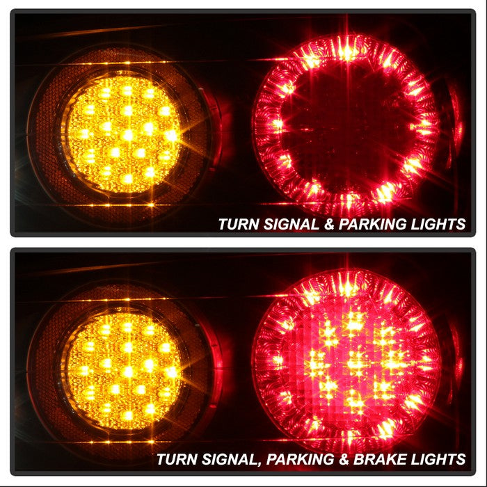 SPYDER xTune 00-03 Honda S2000 LED Tail Lights - Black (ALT-ON-HS2K00-LED-BK) 9038525